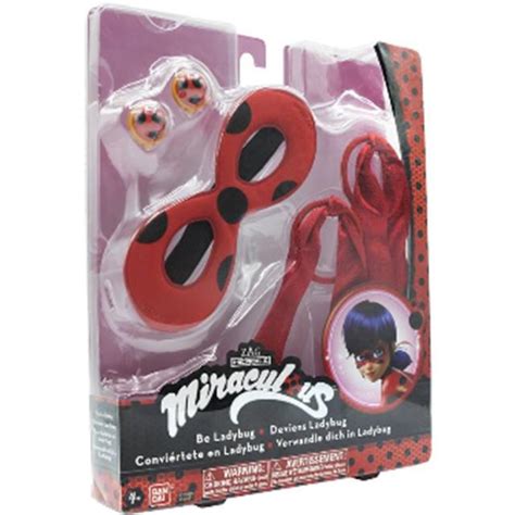 Miraculous Ladybug set preobrazba čarobni uhančki maska trakovi