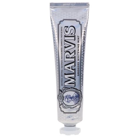 Marvis Toothpaste Smokers Whitening Mint 4 4 Oz Walmart