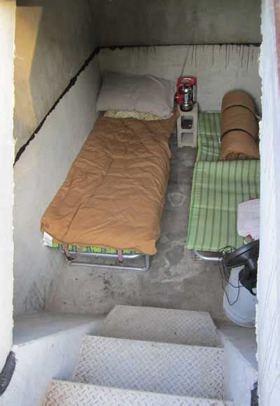 Inside A Storm Shelter Underground Shelter Survival Shelter Storm