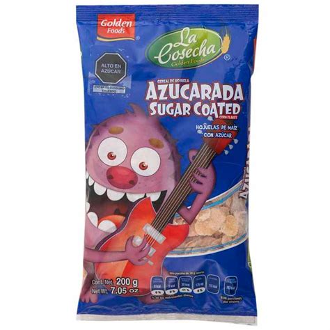 Cereal La Cosecha Hojuelas Azucaradas Bolsa 200g Real Plaza