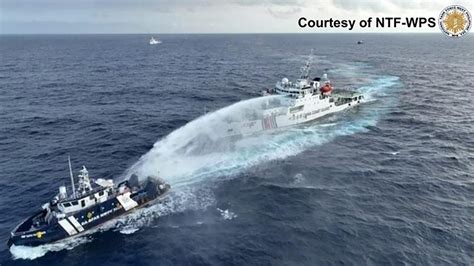 Philippines Accuses China Coast Guard Of Aggressive Actions In