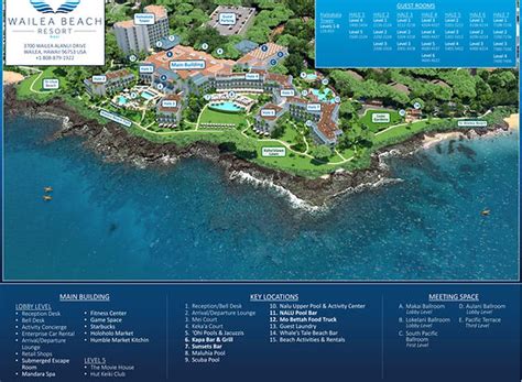 Marriott Wailea Beach Resort Map - Beulah Sallyann