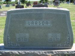 Peter Larson M Morial Find A Grave