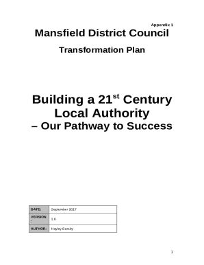 Executive DecisionsMansfield District Council Doc Template PdfFiller