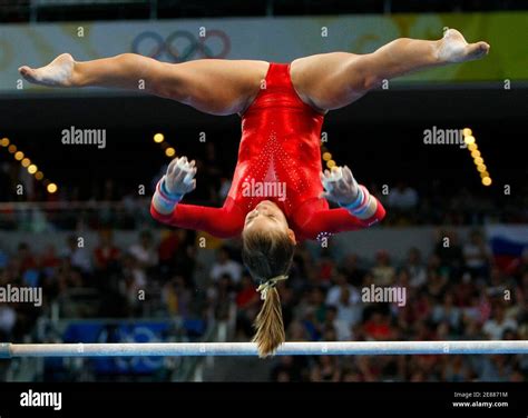 Shawn Johnson Gymnastics Bars