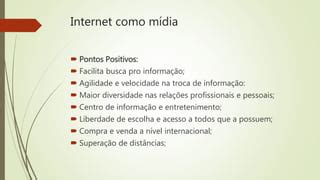 Efeitos positivos e negativos da informática na sociedade | PPTX