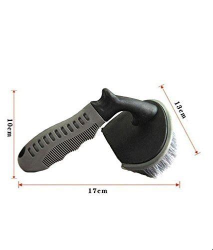 Wheel Tyre Rim Scrub Brush Hub Clean Wash Useful Brush For Car Truck