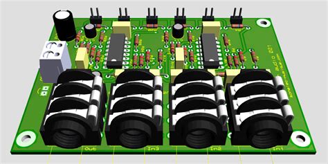 Electronique Realisations Melangeur Audio 021