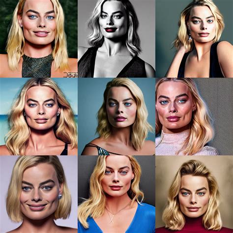 Margot Robbie Portrait K Resolution Hyper Stable Diffusion Openart