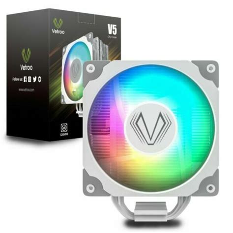 Vetroo V Cpu Air Cooler White For Sale Online Ebay