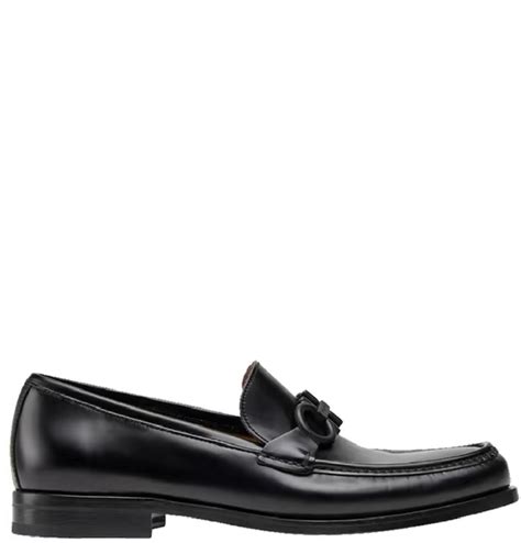 Gi Y Salvatore Ferragamo Nam Loafer Ornament Black C Luxity