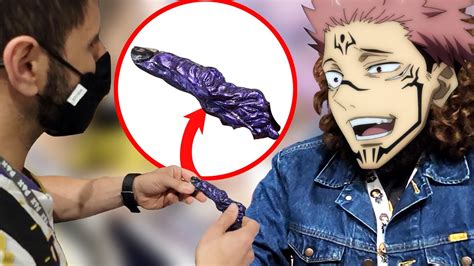 I Gave The Real Sukuna An Edible Cursed Finger From Jujutsu Kaisen Youtube