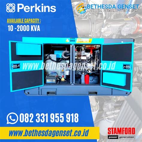 Jual Jual Genset Perkins Kva Silent Type Di Lapak Genset Silent