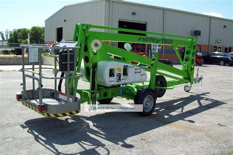 Nifty Tm40 46 Towable Boom Lift 21 Of Outreach 46 Work Height