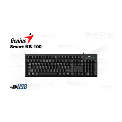 TECLADO GENIUS SMART KB-100 USB Black GENIUS | falabella.com