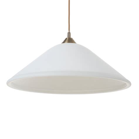 Loisa Hanging Light Opal Glass Subtle Old Brass Uk