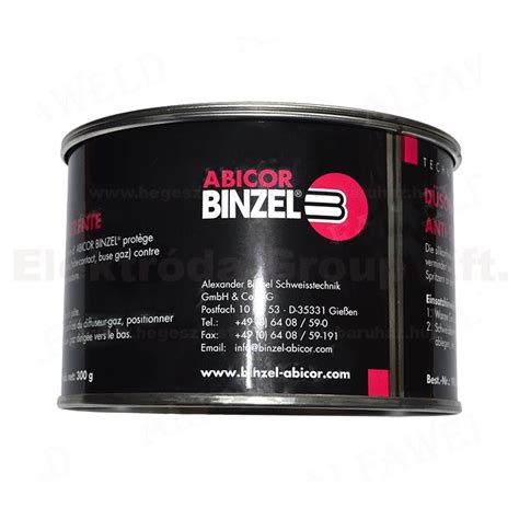 Binzel paszta 300g - Elektróda Group Kft.