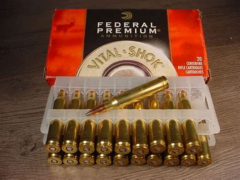 Box Of Federal Premium Vital Shok 7mm Rem Magnum Nosler Partition Semi