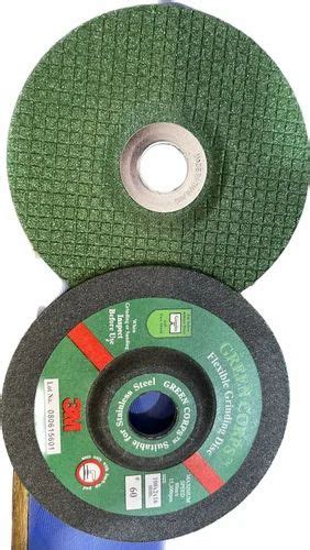 Aluminium Oxide M Green Corps Flexible Grinding Disc Size Mm