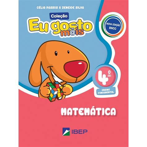 Livro Eu Gosto Mais Matemática 4º Ano Bncc Submarino