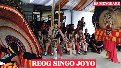 Pagelaran Seni Reog Singo Joyo Di Menggare Slahung Youtube