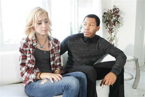 Hot Interracial Kissing XXX Dessert Picture