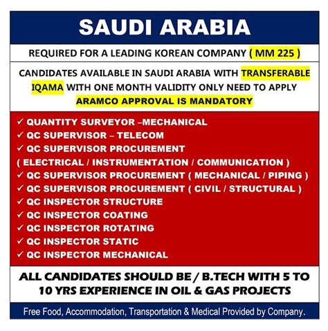 Oil And Gas Jobs In Saudi Arabia