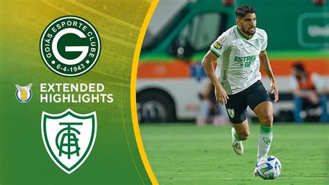 Goiás vs América Mineiro Extended Highlights Brasilerao Série A