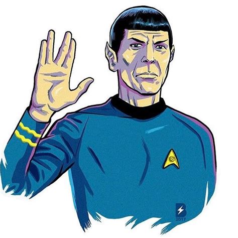 Spock from Star Trek by Brent Schoonover | Star trek art, Star trek spock, Star trek