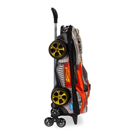 Mochila 3D De Rodinhas Infantil Hot Wheels Dune A Soar Maxtoy
