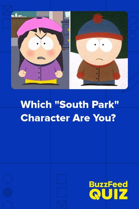 Which "South Park" Character Are You? South Park Canadians, South Park ...