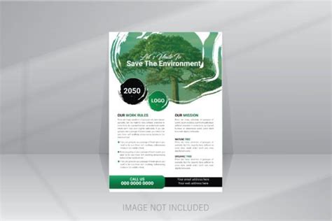 Save the Nature Environment Flyer Poster Graphic by VMSIT · Creative ...