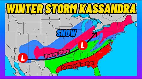 Major Winter Storm Kassandra Underway • Heavy Snow and Strong Tornadoes ...