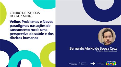 Velhos problemas e novos paradigmas nas ações de saneamento rural