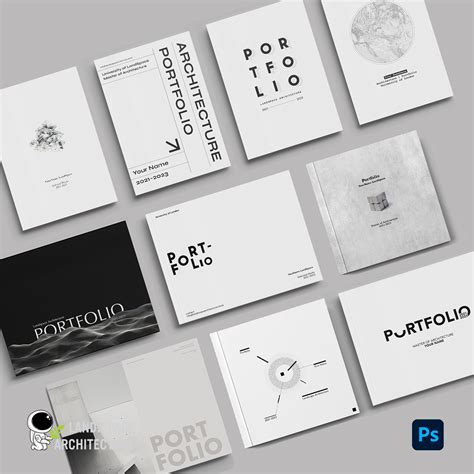 10 Minimalistic Architecture Portfolio Cover Templates PSD - Etsy