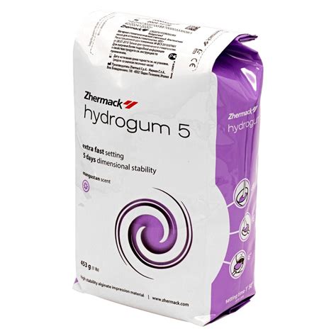 Zhermack Hydrogum 5 Dental Impression Alginate 1 Lb. 453g Extra Fast ...