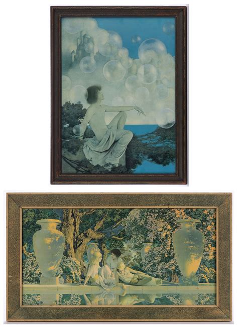 Maxfield Parrish American 1870 1966 Prints Lot Of Two Sold At