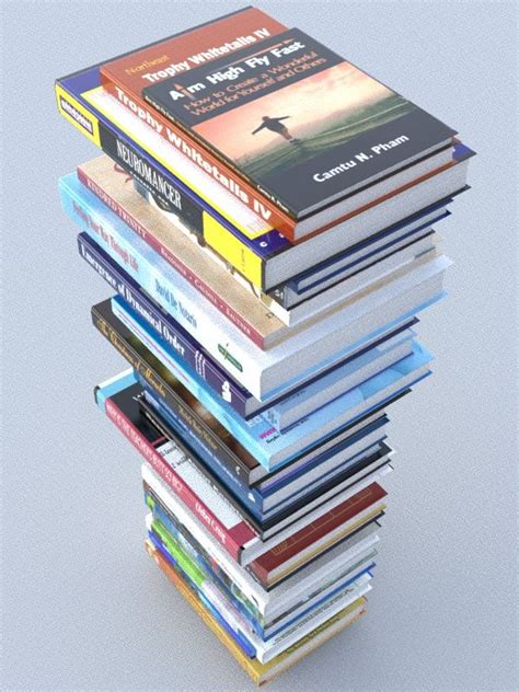книги 3D Модель $9 - .max .obj .fbx - Free3D