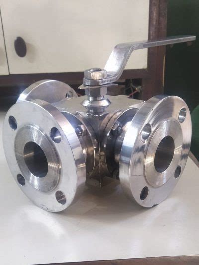 Pneumatic C Way Way Floating Ball Valve Srk Valves