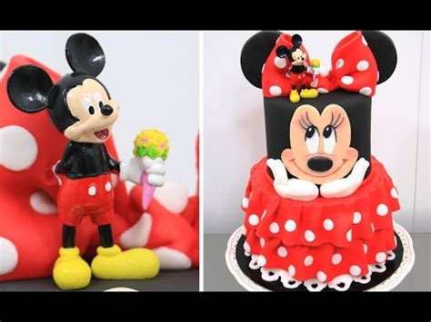 How To Make A Minnie Mouse Cake Amazing Birthday Cake Idea By Cakes