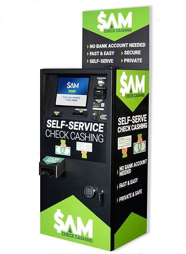 Find A Check Cashing Kiosk Near You Cash Checks At Local Retail