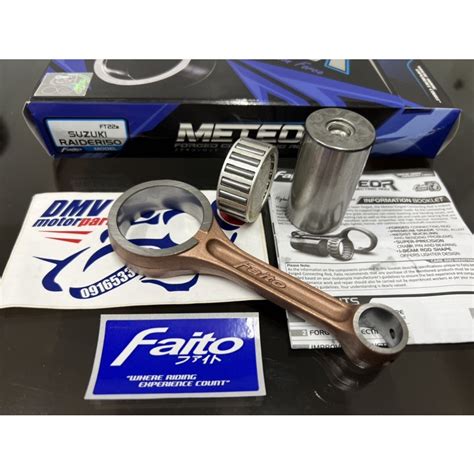 Faito Meteor Forged Connecting Rod Set Standard For Raider Carb