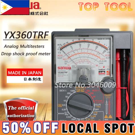 Sanwa Yx360trf Professional Analogue Analog Multi Tester【local Spot】 Lazada Ph