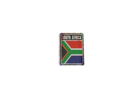 South Africa Sticker South Africa Flag Sticker 3x4 South Africa