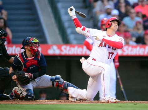 大谷翔平 第1打席は三振 27歳誕生日、大歓声とmvpコール浴びる Mlb写真ニュース 日刊スポーツ