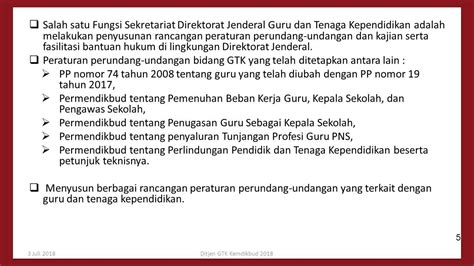 Permendikbud Nomor 15 Tahun 2018 Tentang Pemenuhan Beban Kerja Guru