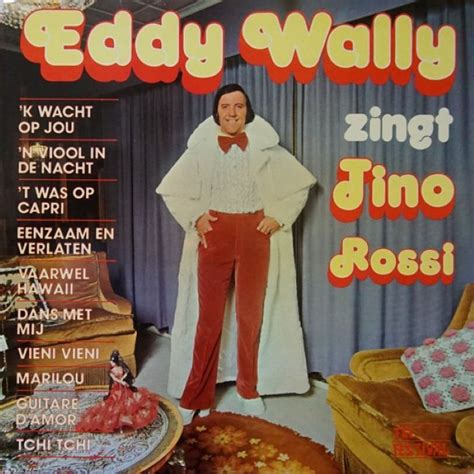 Eddy Wally Zingt Tino Rossi 1975 Cd Cover Art Lp Cover Vinyl Cd