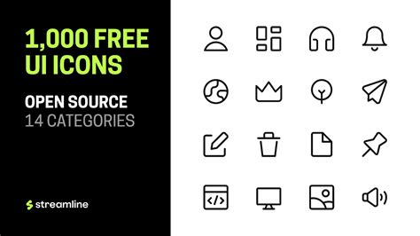 Free UI Icons - User Interface Open Source Icon Set | Figma Community