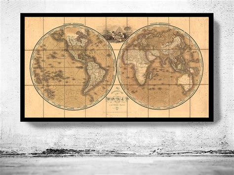 OLD WORLD MAPS Collection - VINTAGE MAPS AND PRINTS