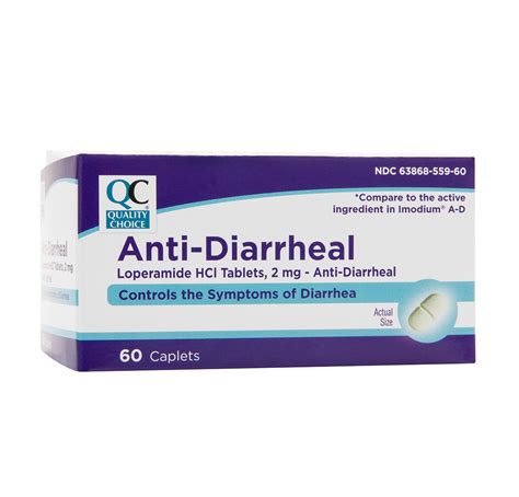 Loperamide Anti Diarrheal Mg Caplets